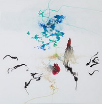 <span>鸡</span><span>51*51cm</span><span>2015</span>